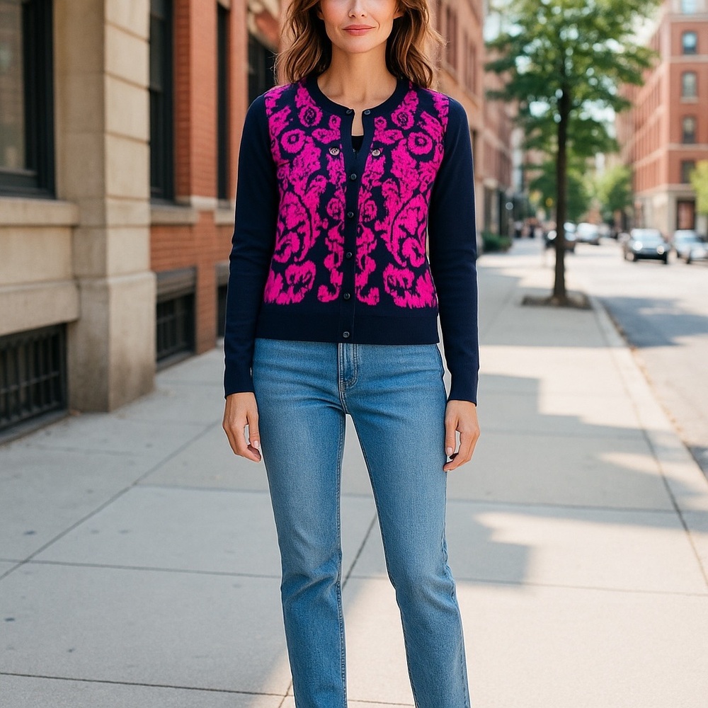 August Silk Sweater size XL